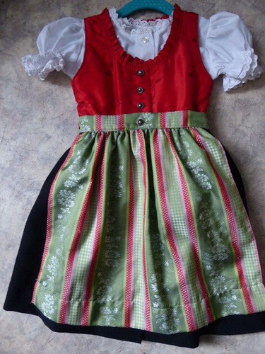Edles kinder dirndl tracht - kinder,