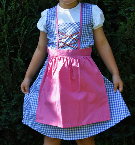 Kinderdirndl trachtenkleid - kinderdirndl,