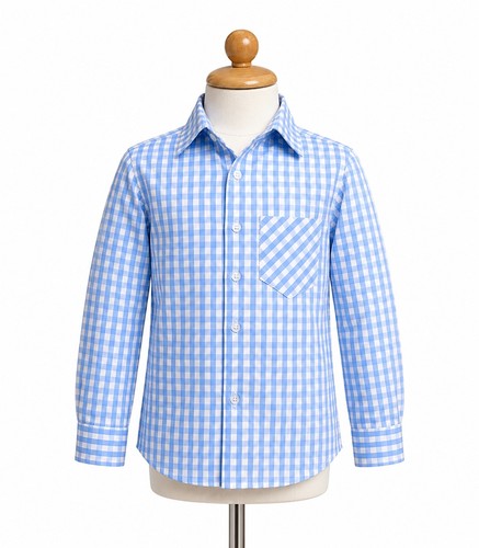 Kinder oktoberfest hemd - kinder, blau