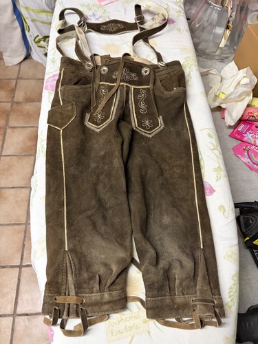 Kniebundhose aus leder - kniebundhose, leder,