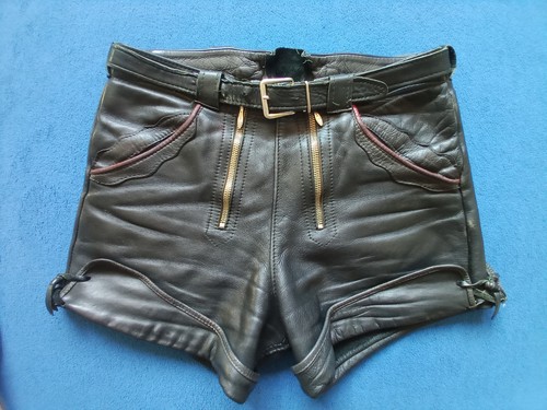 Kurze glattleder vintage - glattleder,