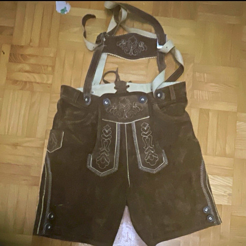 Trachten jungen lederhose 4 - jungen, 3/4