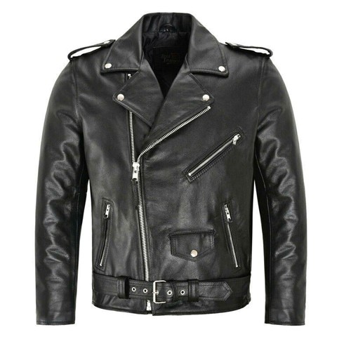 Neu herren lederjacke - neu,